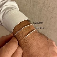 Mors Harfli Gümüş Künye