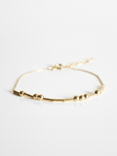 Mors Harfli 14 Ayar Altın Künye