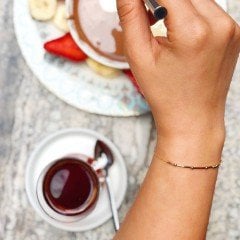 Mors Harfli 14 Ayar Altın Künye