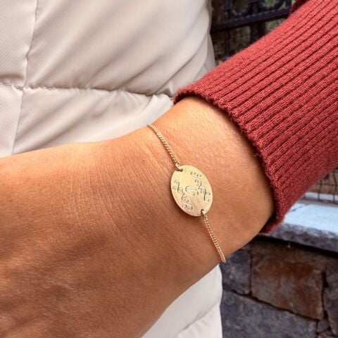 Harf Bileklik No:1 | Altın