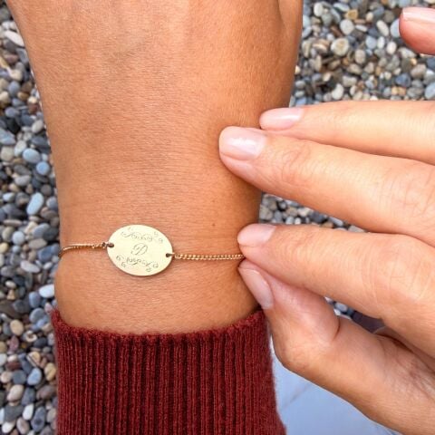 Harf Bileklik No:1 | Altın