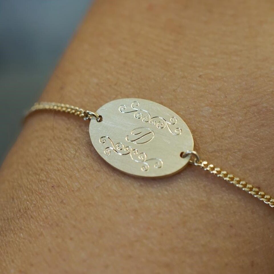 Harf Bileklik No:1 | Altın