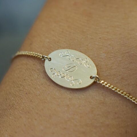 Harf Bileklik No:1 | Altın