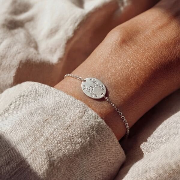 Harf Bileklik No:1 | Gümüş