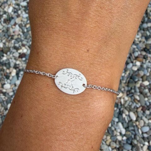 Harf Bileklik No:1 | Gümüş