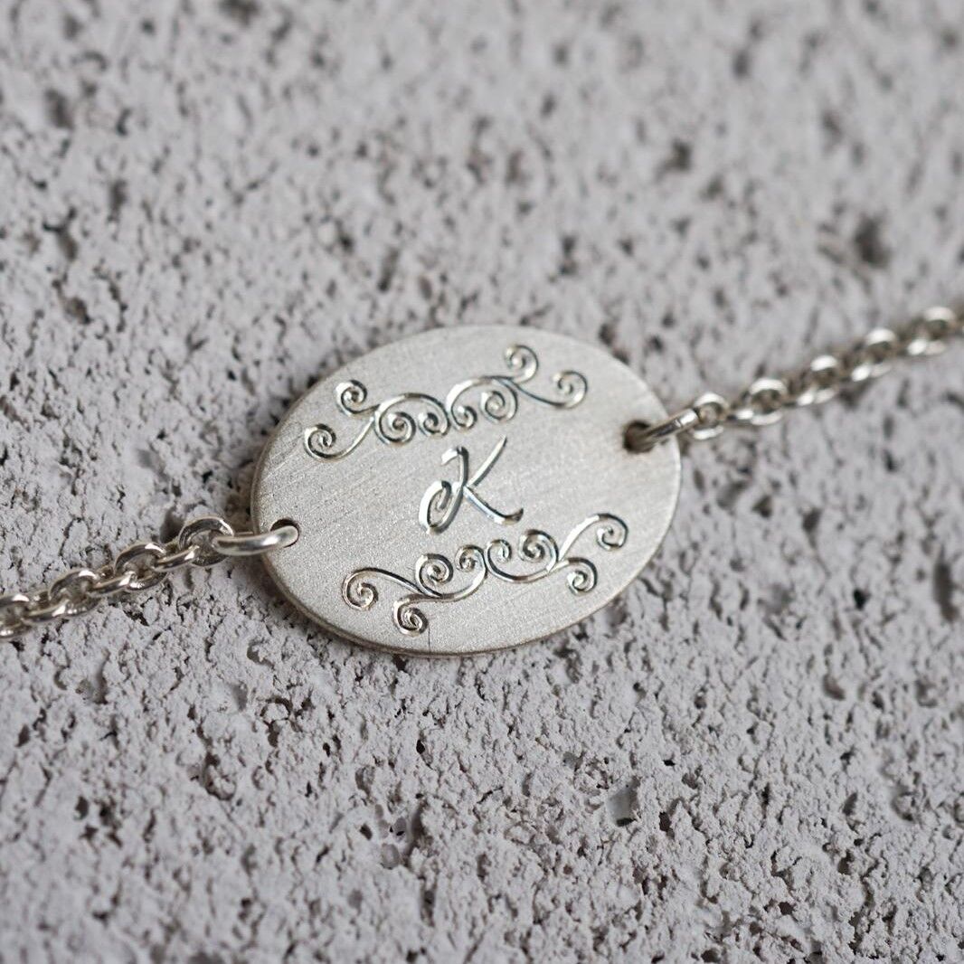 Harf Bileklik No:1 | Gümüş