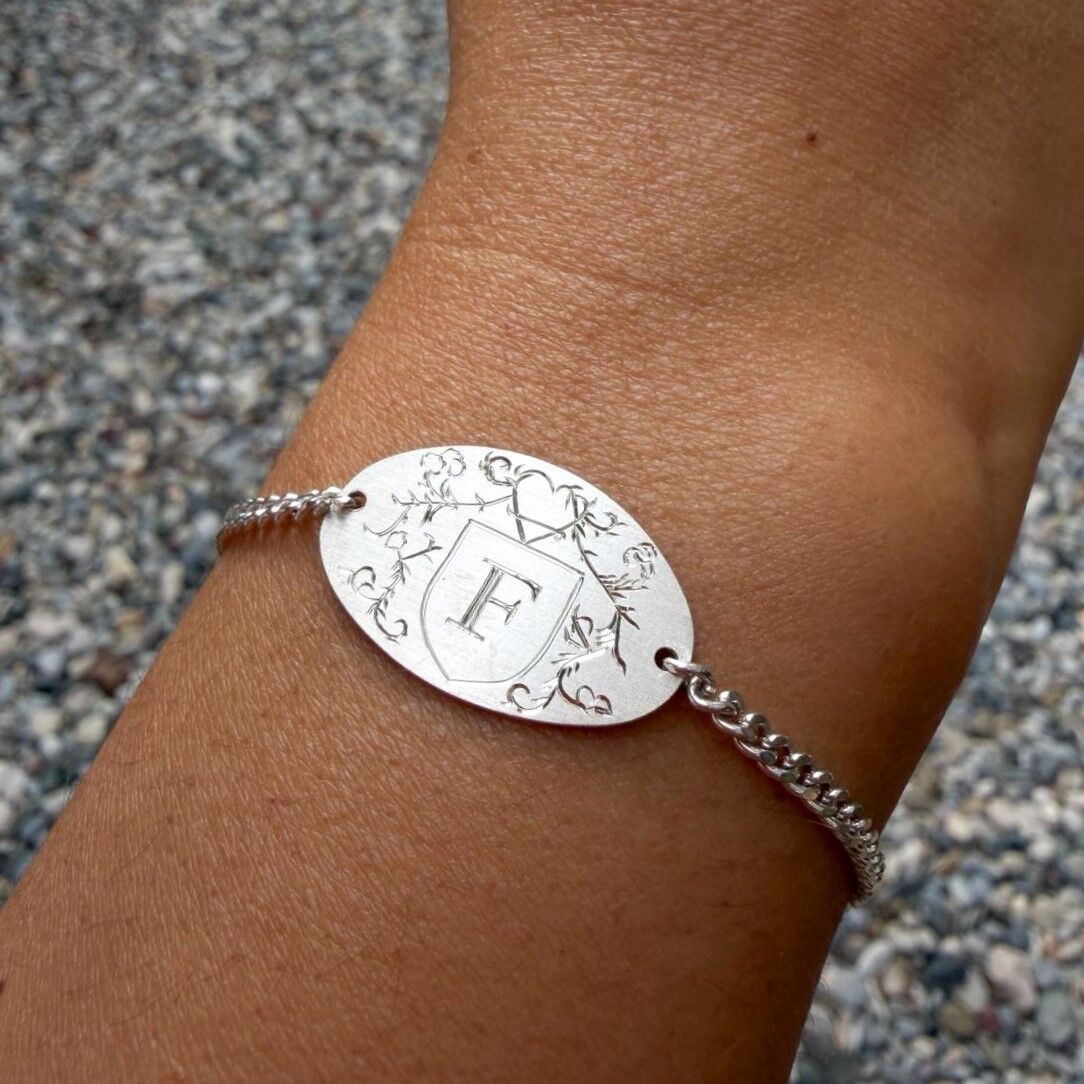 Harf Bileklik No:2 | Gümüş