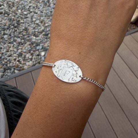 Harf Bileklik No:2 | Gümüş