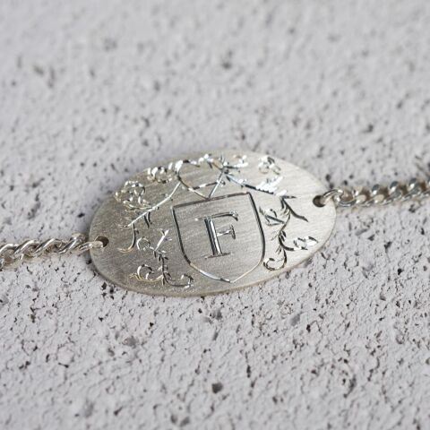 Harf Bileklik No:2 | Gümüş