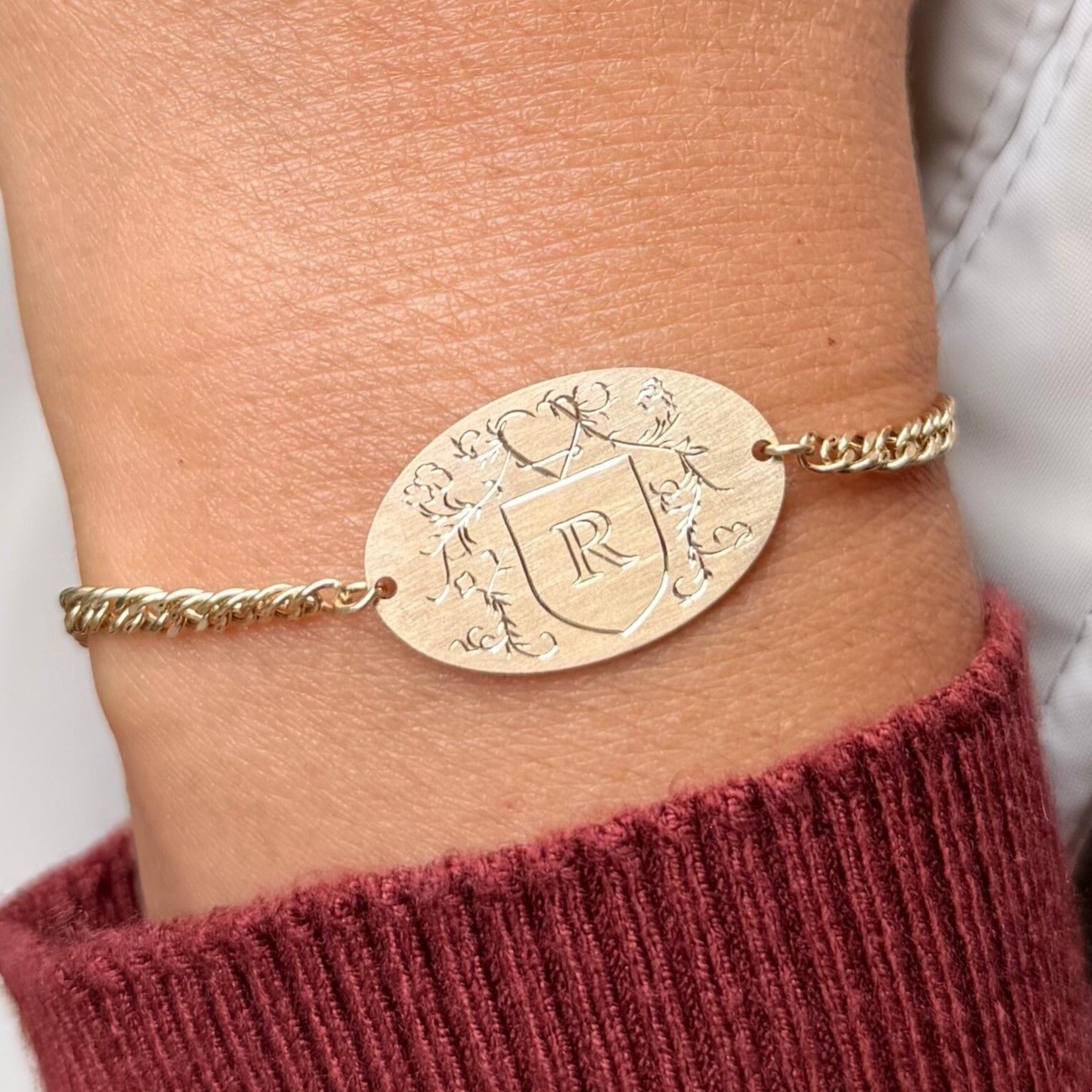 Harf Bileklik No:2 | Altın