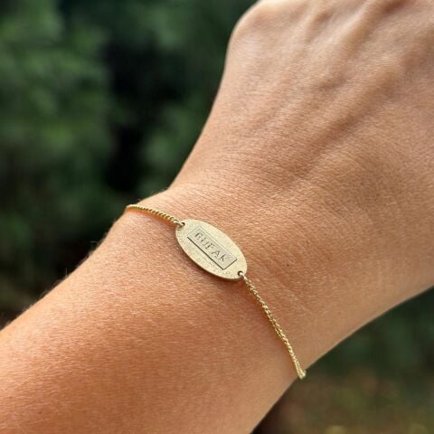 İsim Bileklik No:1 | Altın