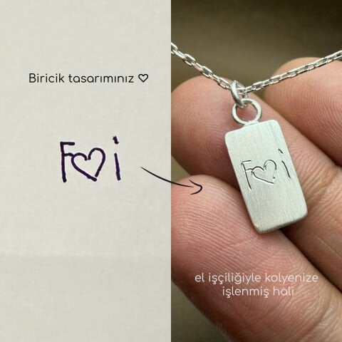 Senin Hikayen Kolye - Kendi Tasarımına Özel