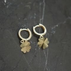 Yonca Sallantılı Küpe