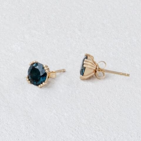 London Blue Topaz Küpe