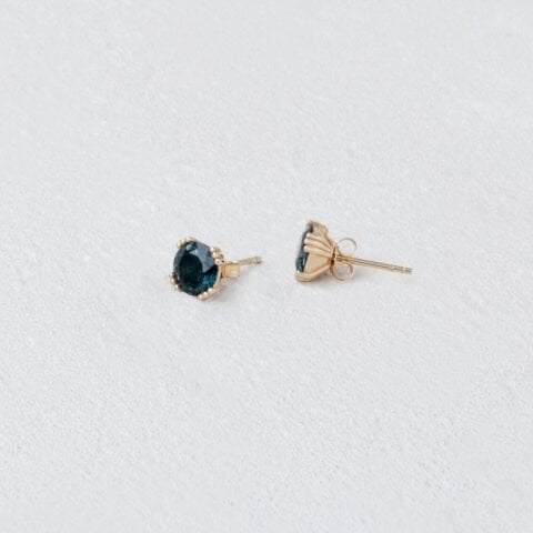 London Blue Topaz Küpe