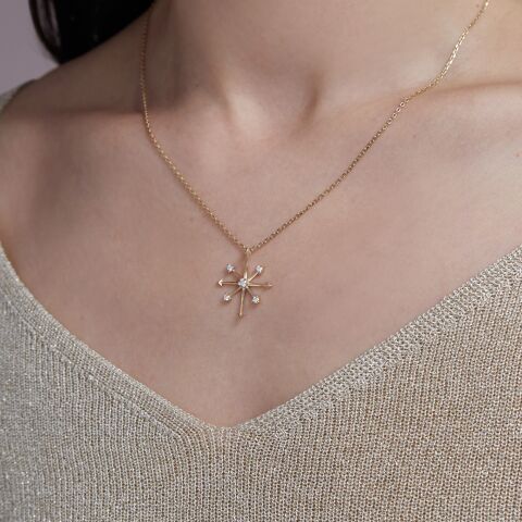 North Star - Kutup Yıldızı Kolye | Altın