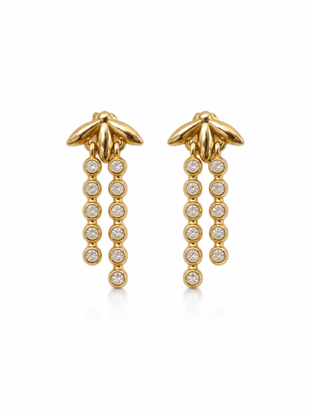 Orabella | Swarovski Taşlı Sallantılı Küpe