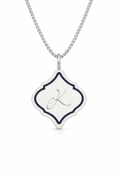 Harf Kolye – Mine Detaylı | Gümüş