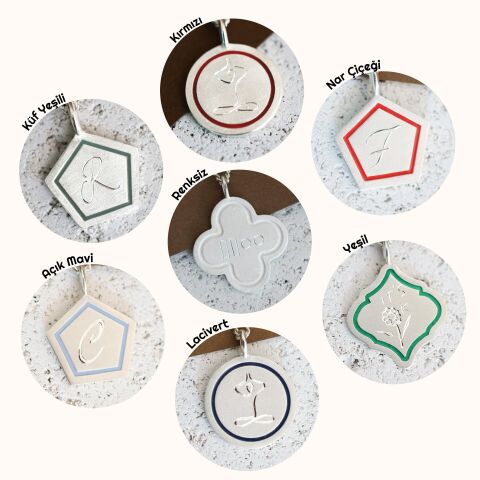 Yoga Kolye - Mine Detaylı | Gümüş