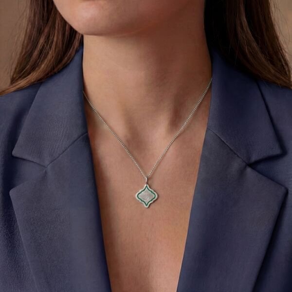 “It’s Ok” Kolye - Mine Detaylı | Gümüş