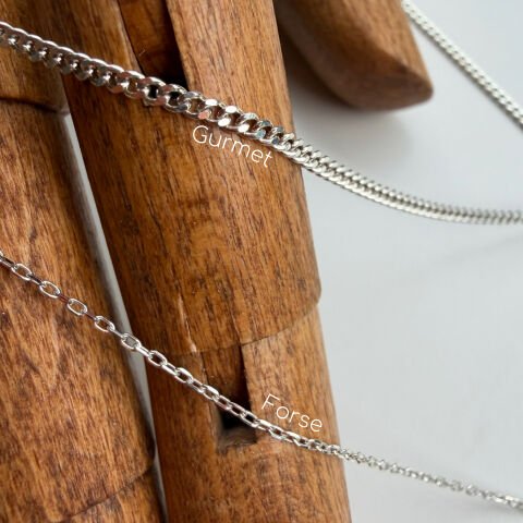 Monogram Harf Kolye | Gümüş