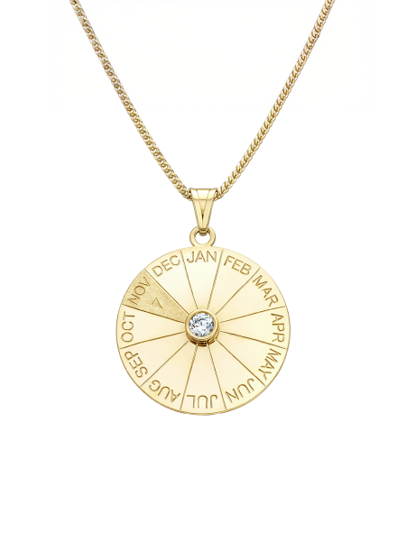 Takvim Altın Kolye