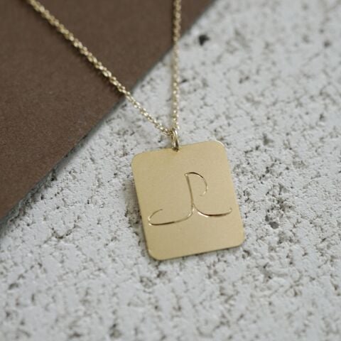 Kişiye Özel Harf Kolye | Altın