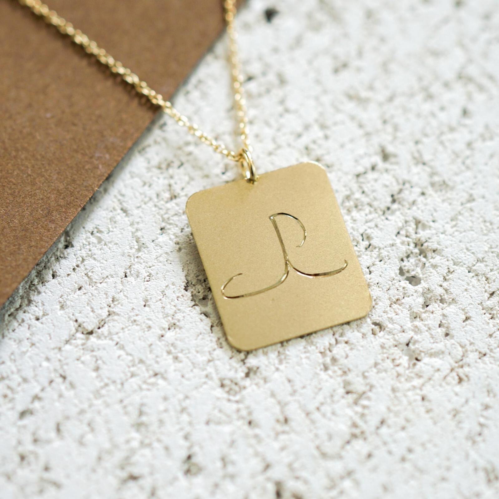 Kişiye Özel Harf Kolye | Altın