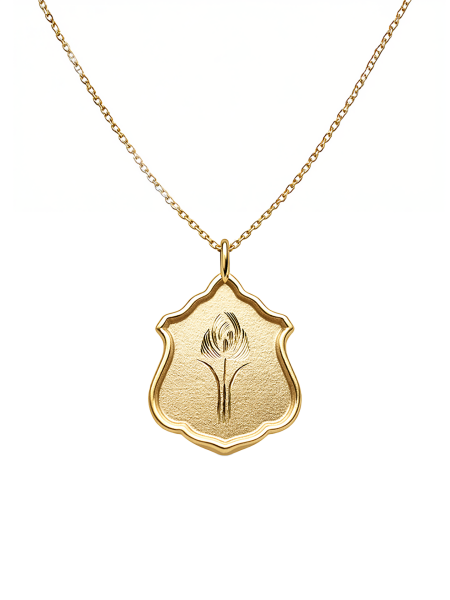 Çiçek Kolye No:01 | Altın