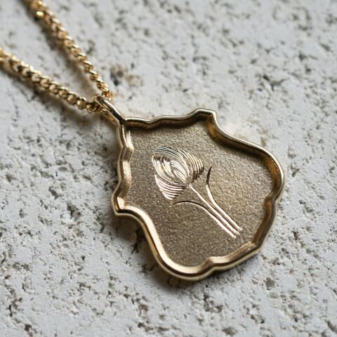 Çiçek Kolye No:01 | Altın