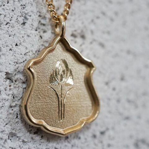 Çiçek Kolye No:01 | Altın