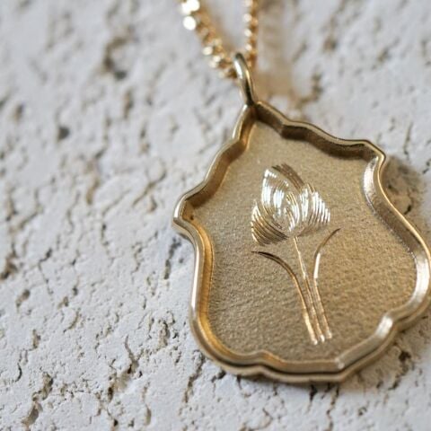 Çiçek Kolye No:01 | Altın
