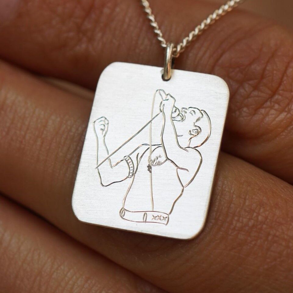 Freddie Mercury Kolye | Gümüş