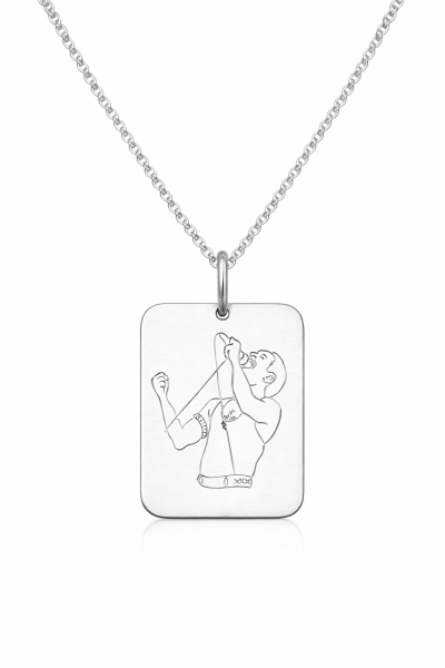 Freddie Mercury Kolye | Gümüş