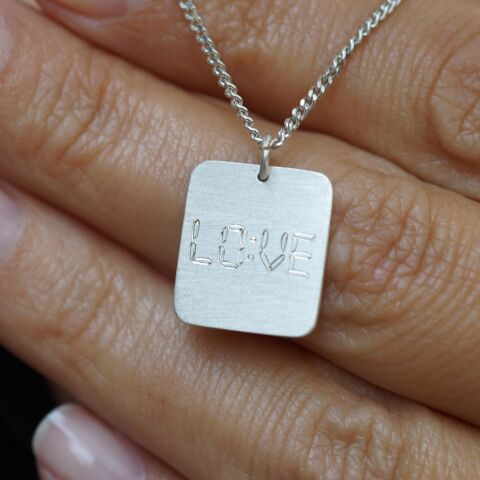 Love Kolye | Gümüş