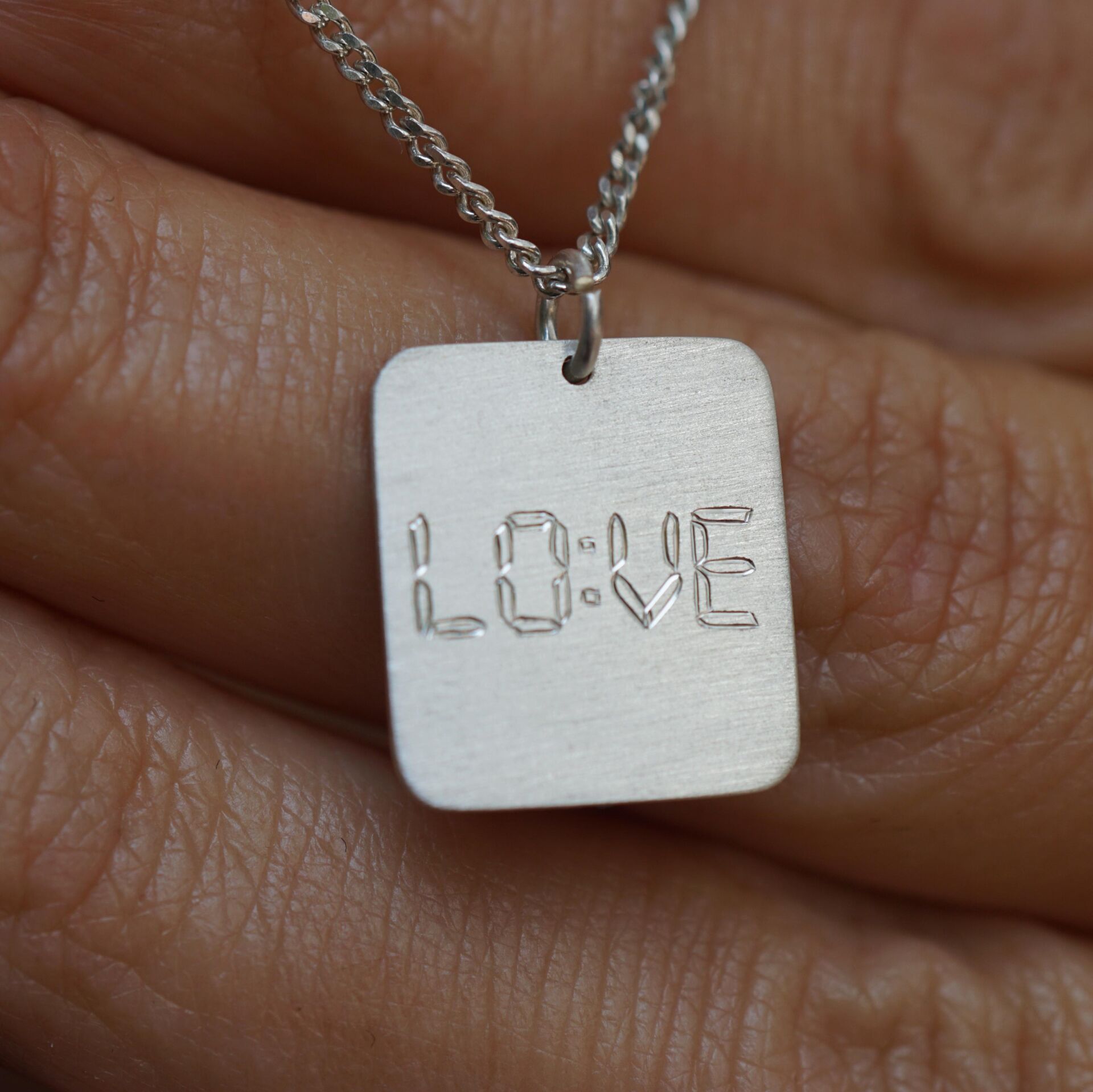 Love Kolye | Gümüş