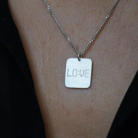 Love Kolye | Gümüş