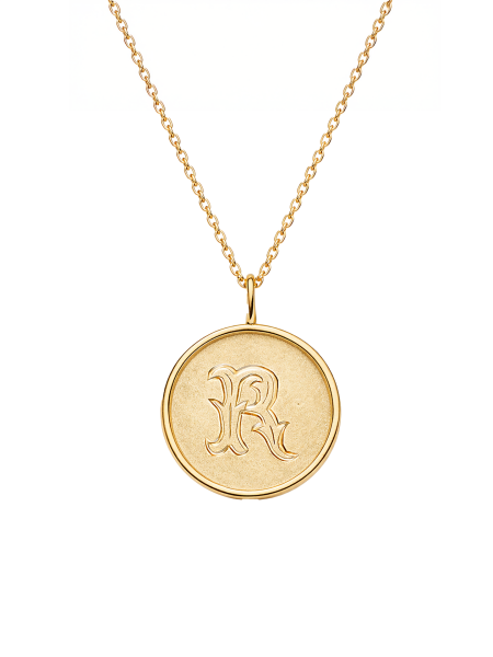 Monogram Harf Kolye No:01 | Altın