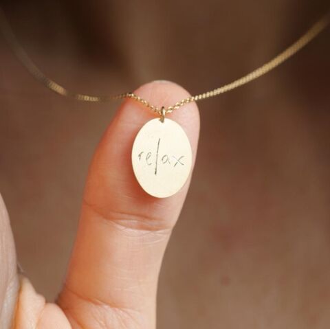 Relax Kolye | Altın