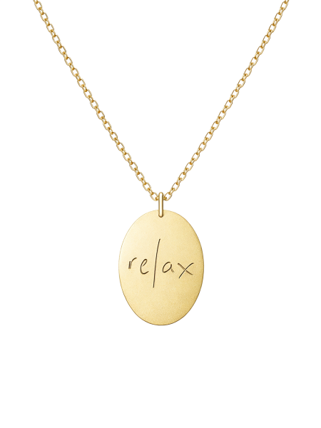 Relax Kolye | Altın