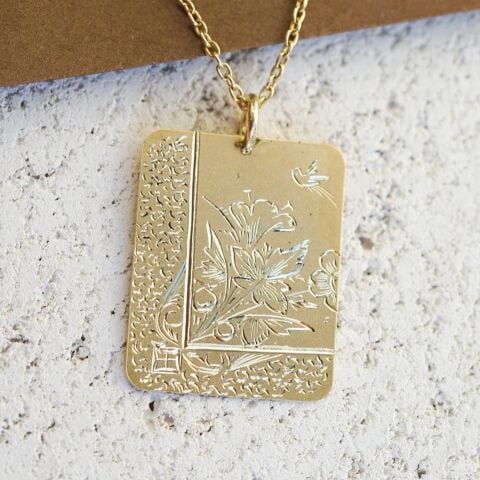 Frida Kolye | Altın