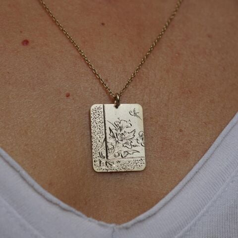 Frida Kolye | Altın